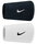 Nike Sweatband Swoosh Classic Doublewide Jumbo (Cotton Blend) 2025 white/black - 2 pieces