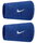 Nike Sweatband Swoosh Classic Doublewide Jumbo (Cotton Blend) 2025 Royal Blue - 2 Pieces