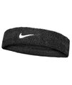 Nike Stirnband Swoosh Classic (Baumwollmix) 2025 schwarz - 1 Stück