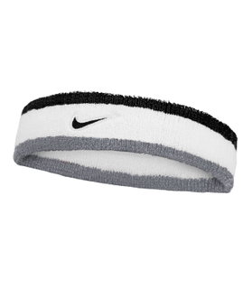 Nike Swoosh Classic Headband (Cotton Blend) 2025 white/grey/black - 1 piece