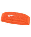 Nike Stirnband Swoosh Classic (Baumwollmix) 2025 orange - 1 Stück