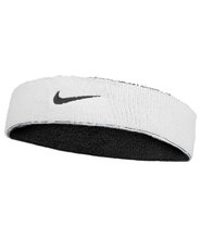 Nike Swoosh Classic Reversible Headband (Cotton Blend) black/white - 1 piece