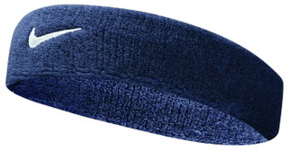 Nike Stirnband Swoosh (70% Baumwolle) obsidian - 1 Stück