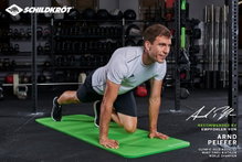 Schildkröt Fitnessmatte rutschfest grün (180x61x1,5cm)
