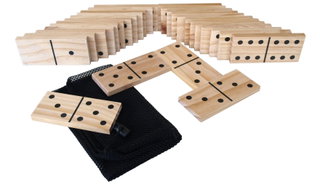 Jumbo-Domino with 28 pieces