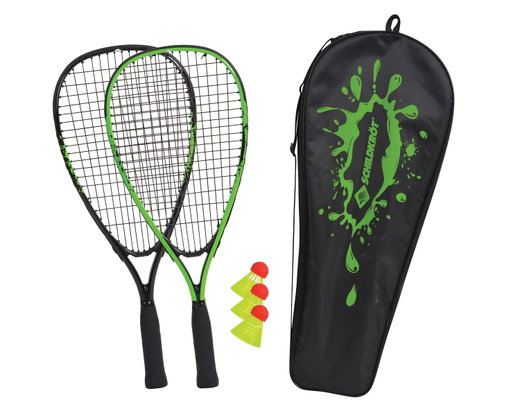 Zestaw Speedbadminton Schildkröt (2x rakiety, 3x piłki, 1x torba)