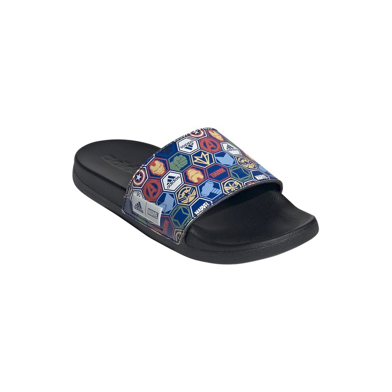 adidas Badeschuhe Adilette Comfort Avengers schwarz Kinder