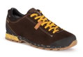 AKU Alltag-Travelschuhe Bellamont III Suede Low GTX (wasserdicht) dunkelbraun/gelb Herren
