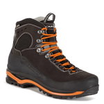 AKU Wanderschuhe Superalp Wide GTX (Exkursions-Bergstiefel, wasserdicht, Made in Italy, weit) anthrazit/orange Herren