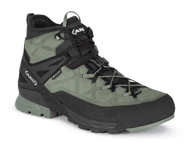 AKU Hiking Shoes Rock DFS Mid GTX (Approach, waterproof) green Men