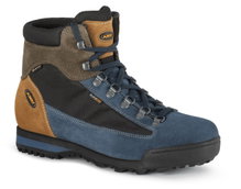 AKU Wanderschuhe Slope Original GTX (Trekking, wasserdicht, Made in Italy) anthrazitgrau/blau Herren