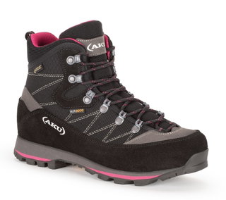 AKU Wanderschuhe Trekker Lite III GTX (Tagestouren, wasserdicht) schwarz/magenta Damen