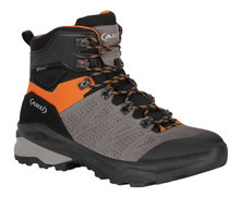 AKU Trekking Hiking Shoes Adapta SD GTX (Suede, waterproof) grey/orange men's