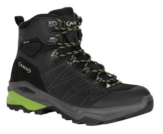 Buty trekkingowe AKU Adapta SD GTX (skóra zamszowa, wodoodporne) antracytowo-szare/zielone męskie