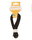 AKU Schnürsenkel Rocky Round Mix schwarz/orange 140cm