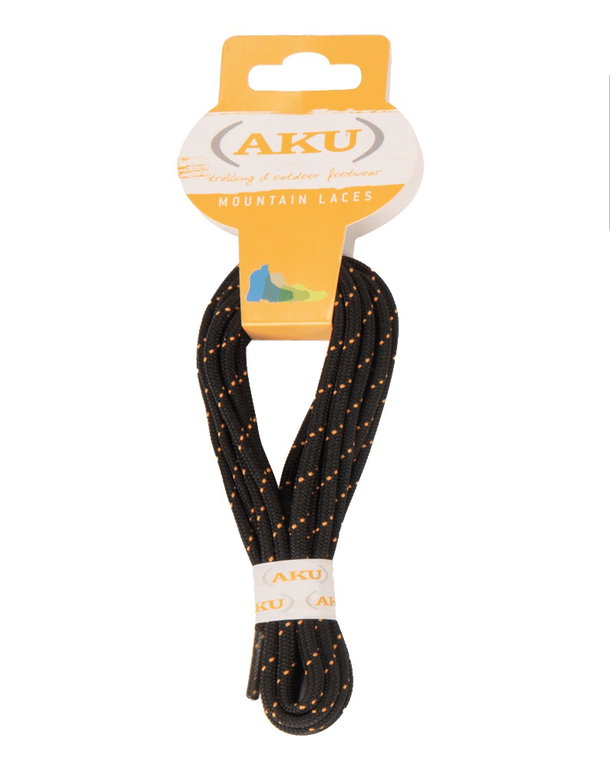 AKU Shoelaces Rocky Round Mix black/orange 160cm