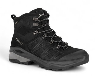 Buty trekkingowe AKU Adapta NBK GTX (skóra nubukowa, wodoodporne) czarne męskie