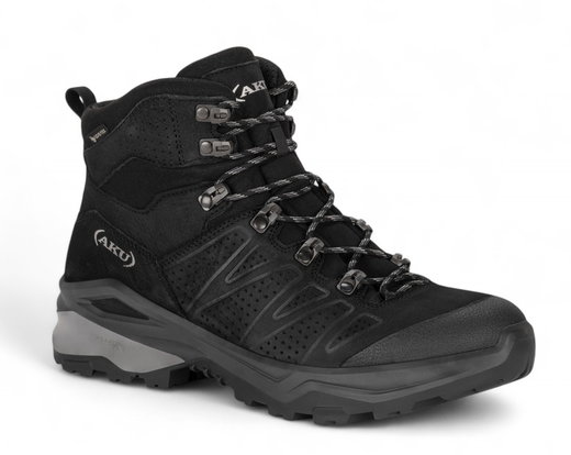 AKU Trekking-Wanderschuhe Adapta NBK GTX (Nubukleder, wasserdicht) schwarz Herren
