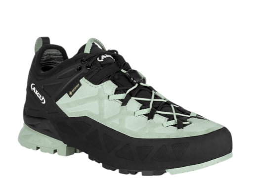 AKU Wanderschuhe Rocket DFS GTX (Zustieg, wasserdicht) jadegrün/schwarz Damen