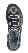 AKU Wanderschuhe Selvatica MID GTX (wasserdicht) grau/schwarz/hellblau Damen