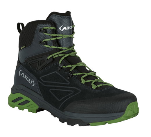 AKU Hiking Shoes Reactive GTX (Trekking, waterproof, for day trips) 2024 dark grey/green men's