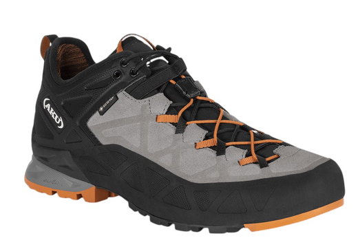 AKU Wanderschuhe Rock DFS Low GTX (Zustieg, wasserdicht) grau/orange Herren
