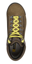AKU Wanderschuhe Slope Original GTX (Trekking, wasserdicht, Made in Italy) braun/lime Herren