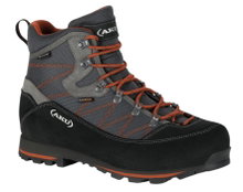 AKU Wanderschuhe Trekker Lite III Wide GTX (wasserdicht, weit) anthrazitgrau/rust Herren