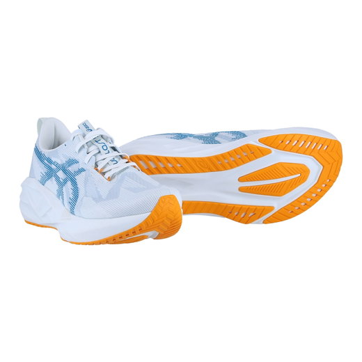 Asics Novablast 5 Running Shoes (Cushioning) 2026 Light Grey/Arctic Blue Men's