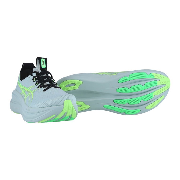 Asics Laufschuhe Gel Nimbus 28 (Dämpfung) mossgrün/lime Herren