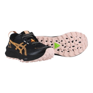 Asics Trail-Laufschuhe Gel Trabuco 12 GTX (wasserdicht) schwarz/orange Damen