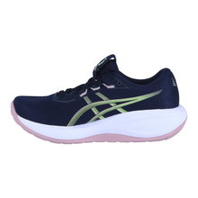 Asics Laufschuhe Gel Cumulus 28 (Dämpfung) dunkelblau/lime Damen
