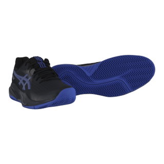 Asics Tennisschuhe Gel Challenger 15 Clay/Sandplatz (Dämpfung) schwarz/kobaltblau Herren