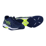 Asics Indoorschuhe Blade FF (Squash- und Badminton-Schuh) dunkelblau/gelb Herren
