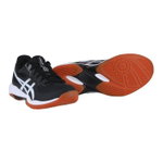 Asics Hallen-Indoorschuhe Gel Rocket 12 (multifunktional/Stabiltät) schwarz/weiss Damen