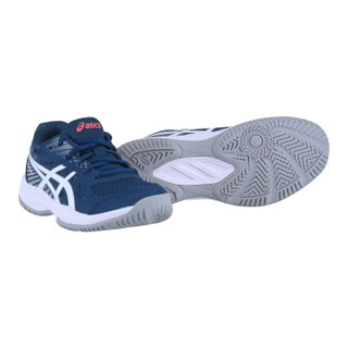 Asics Hallen-Indoorschuhe Upcourt 6 GS (Grundschule) dunkelblau/weiss Kinder