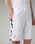 Australian Tennishose Short File 2025 (Baumwolle) kurz weiss/schwarz Herren