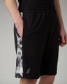 Australian Tennishose Short File 2025 (Baumwolle) kurz schwarz/weiss Herren