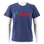 Australian Tshirt Logo dark blue/red Men
