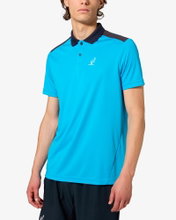 Australian Tennis-Polo Ace Energy 2025 türkis/blau Herren