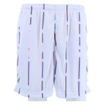 Australian Tennishose Short Stripes in Ace kurz weiss Herren