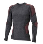 Accapi Langarmshirt Ergocycle Long Sleeve Shirt Unterwäsche anthrazitgrau/rot Herren