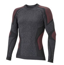 Accapi Long Sleeve Ergocycle Shirt Underwear anthracite grey/red Men's