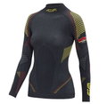 Accapi Langarmshirt Ergoracing DSV (Deutschland/Germany, warm) Unterwäsche anthrazitgrau/rot/gelb Damen