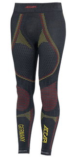 Accapi Unterziehhose Ergoracing DSV (Deutschland/Germany, warm) Unterwäsche anthrazitgrau/rot/gelb Herren