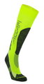 Accapi Skisocke Performance Ski Kniestrümpfe (Merinowolle, warm) fluogelb/anthrazitgrau - 1 Paar