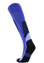 Skarpety Narciarskie Accapi Performance (wełna merino, ciepłe) niebiesko-czarne - 1 Para