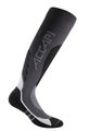 Accapi Skisocke Performance Ski Kniestrümpfe (Merinowolle, warm) anthrazitgrau - 1 Paar