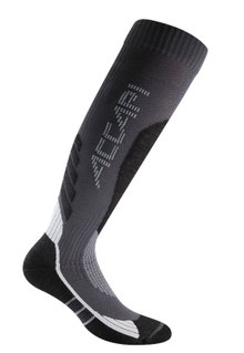 Accapi Performance Ski Socks (Merino Wool, Warm) Anthracite Grey - 1 Pair