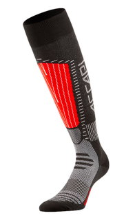 Accapi Ski Sock Touch Ski Knee Socks black/red - 1 pair